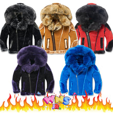 Kids Jordan Craig El Jefe Shearling Moto Jacket