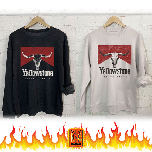 Ladies Yellowstone Crewneck Sweatshirt